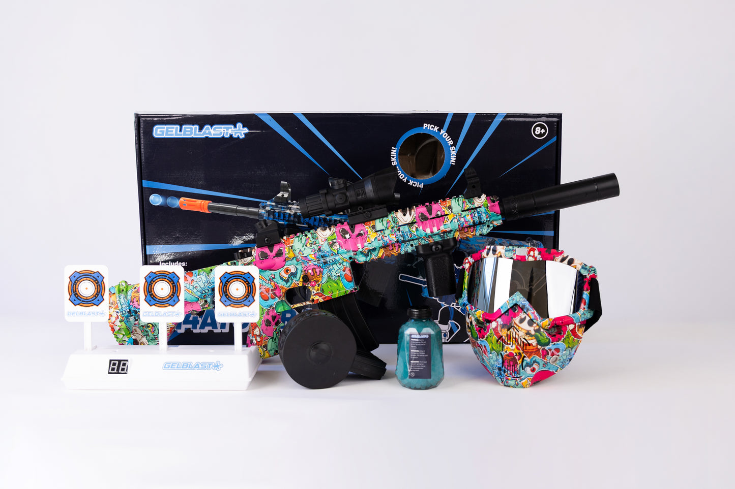 GelBlast M4A1 ULTRA Demon Poison