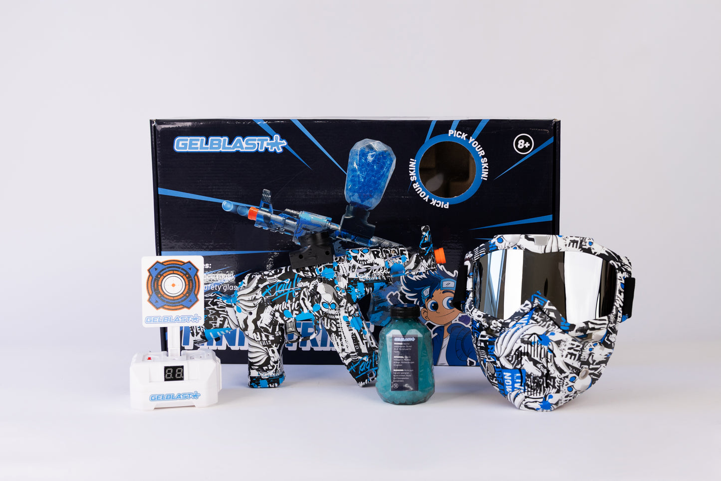 GelBlast Mini Strike - Blue Frozen