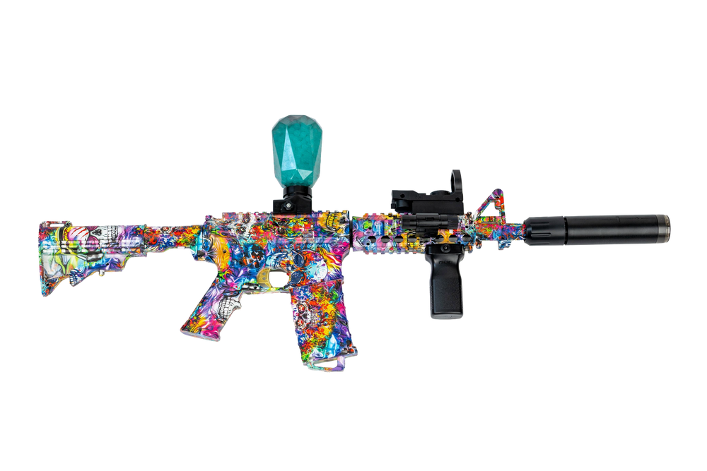 GelBlast M4A1-LightStorm Purple Devils
