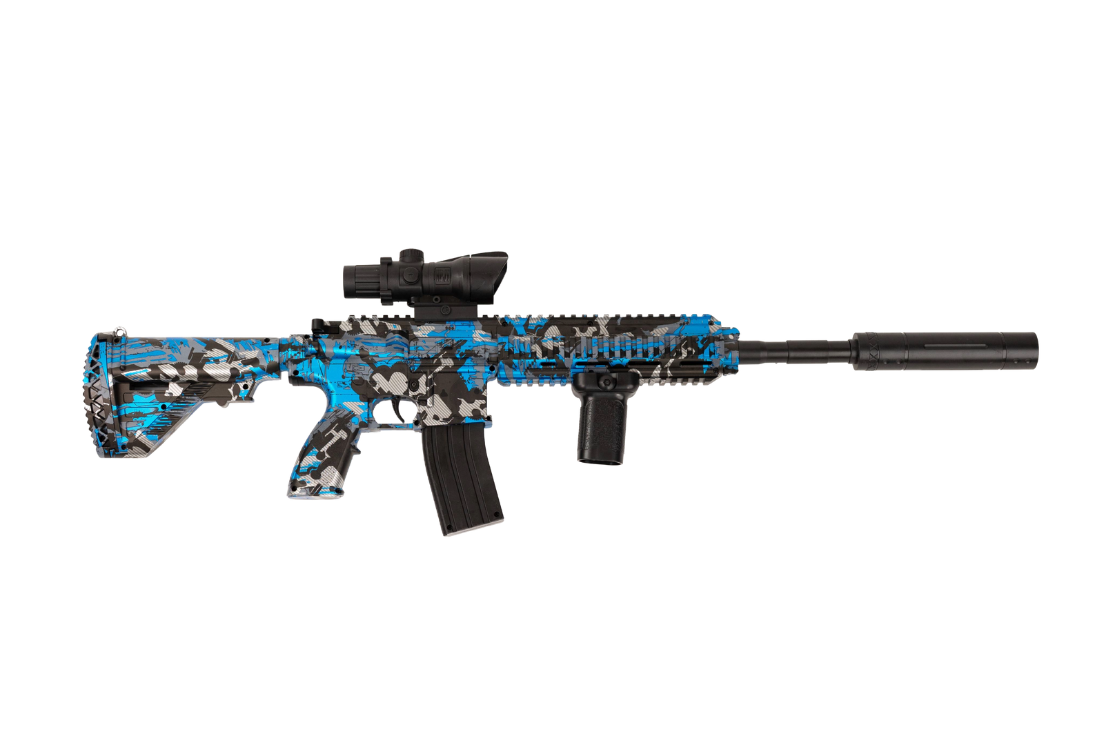 GelBlast M4A1 ULTRA Silver Military